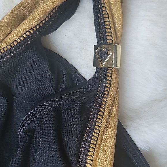 GUESS METALLIC GOLD SWIMSUIT - Picture 4 of 9